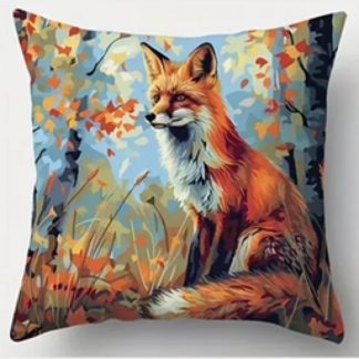 Fox Cushion Cover 45cm