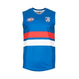 Western Bulldogs AFL Mens Replica Guernsey Size XL