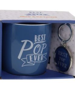 Best Pop Ever Mug Keyring Set