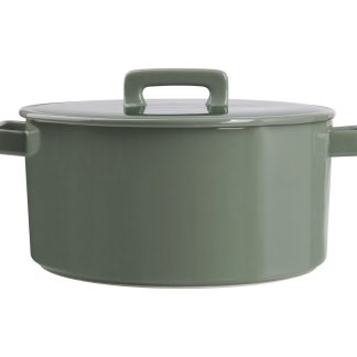 Epicurious Round Casserole 3L Sage Gift Boxed