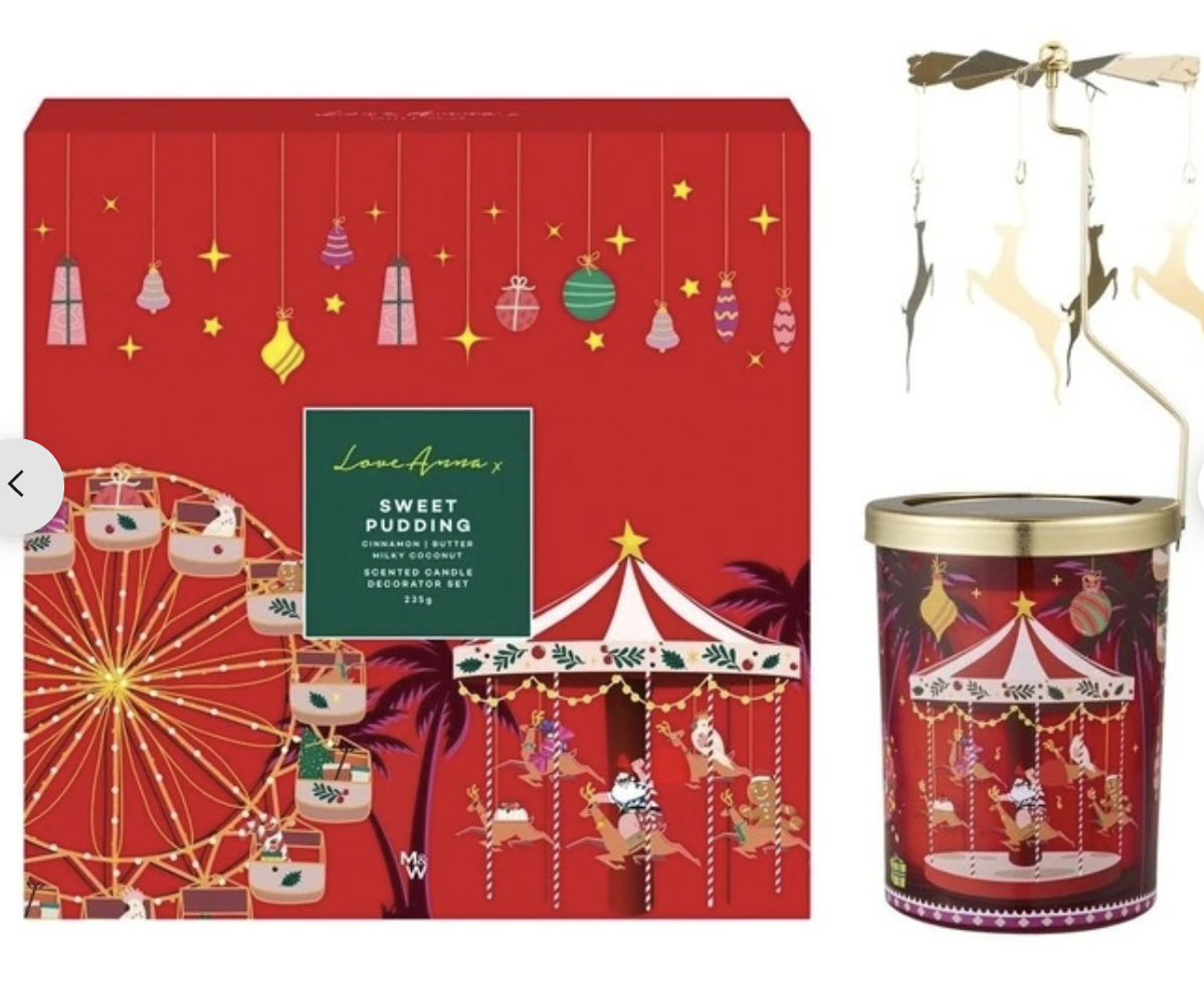 Festive Down Under Christmas Sweet Pudding Candle 235g