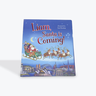 Liam, Santa Is Coming Book
