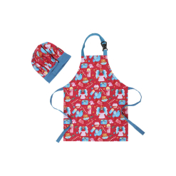 Christmasville Kids Apron & Hat Set