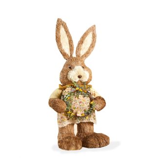 Marigold Rabbit with Wreath