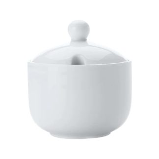 White Basics Jumbo Sugar/Condiment Bowl Gift Boxed