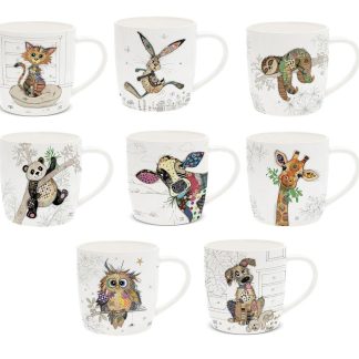 Bug Art Xmas Kooks Mug