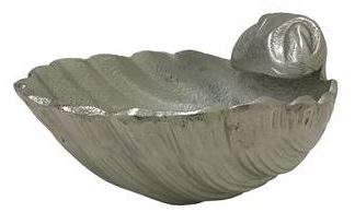 Silver Shell Bowl