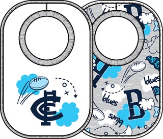 Carlton Blues Baby Infants Bib Set