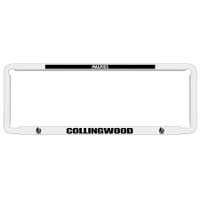 Collingwood AFL Number Plate Frame