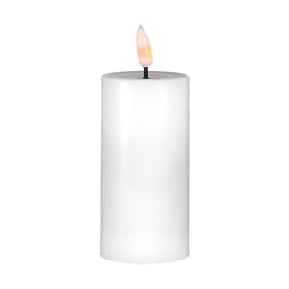 Let's Get Lit LED Flameless Candle 5.5x10cm Natural