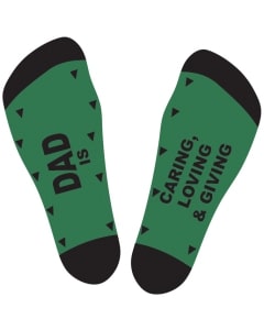 Mens Bamboo Name Socks