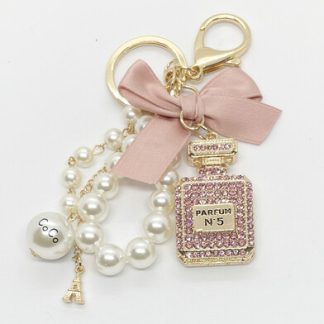 Keyring Pink Crystal