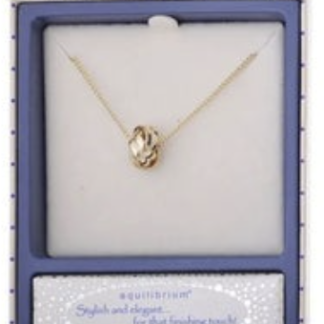 Equilibrium Love Knot Necklace