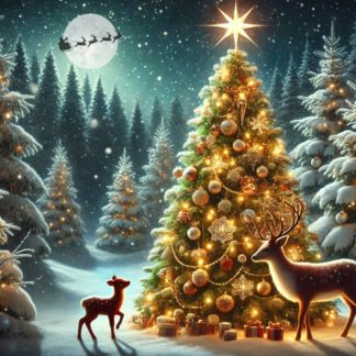 Light Up Frame Whispering Woods