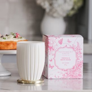 Freesia and White Musk Soy Candle