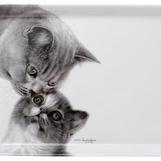 Feline Friends Mothers Love Scatter Tray