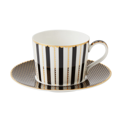 Regency Cup & Saucer 240ML Black