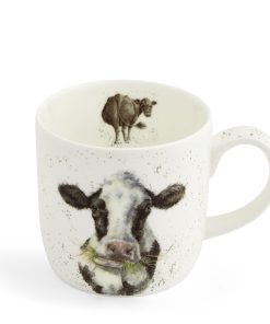 Royal Worcester Wrendale Designs - 0.31L/11Fl.oz Cow Mug