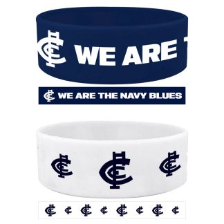 Carlton Silicone Wrist Bands 2 Pack