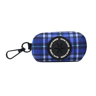 Frank Barker Blue Plaid Poop Bag