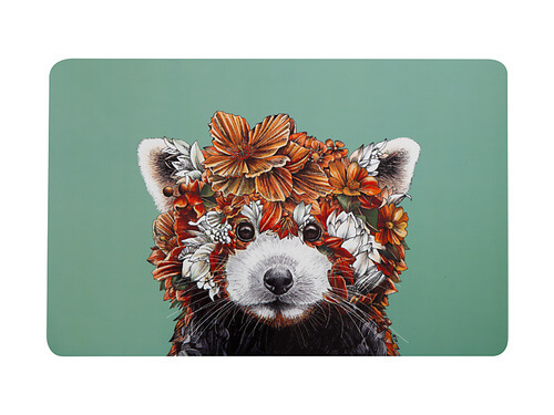 Marini Ferlazzo Wild Planet Placemat 43.5x28.5cm Red Panda