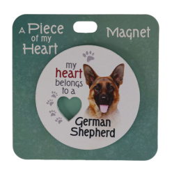 German shepherd magnet