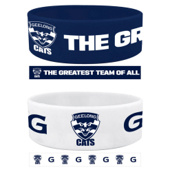 Geelong Silicone Wrist Bands 2 Pack