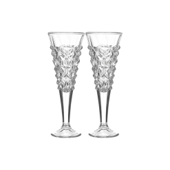 Cocktail & Co Mixologist Champagne Flute 180ML Set of 2 Glacier