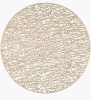 Glitz Glam Round Placemat