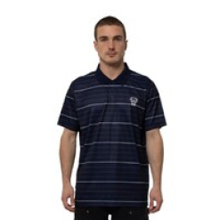 Mens Striped Polo Cats 2XL