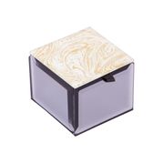 Golden Elegance Mini Trinket Box