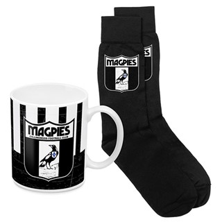 Collingwood Heritage Mug and Sock Pk
