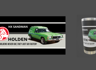 Holden HX Sandman Stainless Steel Tumbler 20 Oz