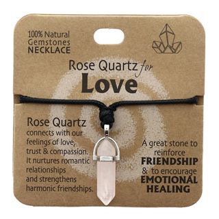 Rose Quartz For Love Necklace