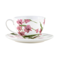 Royal Botanic Gardens Australian Orchids Cup & Saucer Gift Boxed