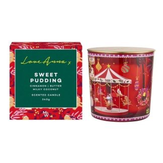 LA Festive Down Under Fragrance Candle 340g Sweet Pudding Gift Boxed