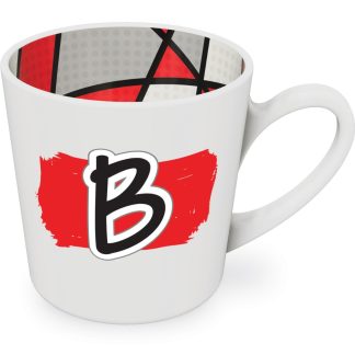 B motif mug male