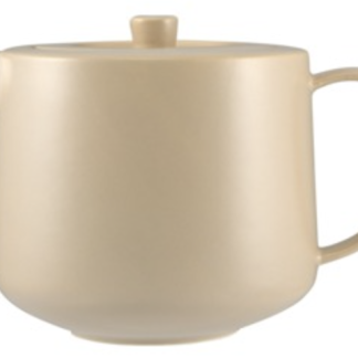 Cafe Life Teapot With Infuser 1L Sand Gift Boxed
