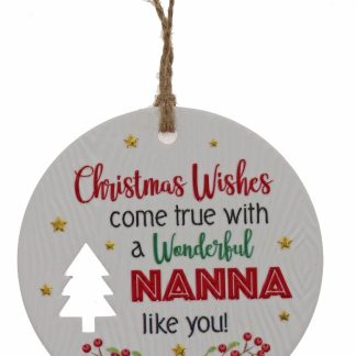 Nanna Xmas Plaque