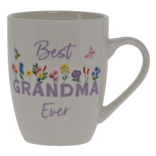 Best grandma ever floral title