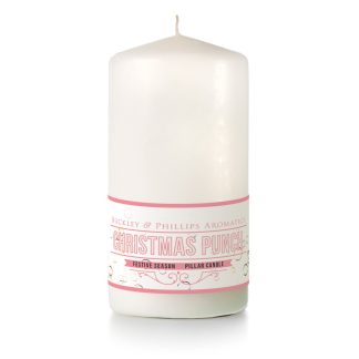 Christmas Punch Pillar Candle