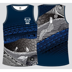 Indigenous Training Singlet Cats