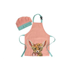 Marini Ferlazzo Wild Planet Kids Apron & Hat Set Fennec Fox