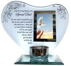 Dad In Loving Memory Candle