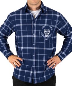 AFL Geelong Cats 'Mustang' Flannel Shirt M