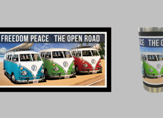 VW Combi Stainless Steel Tumbler 20 Oz