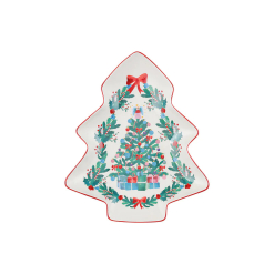 Christmasville Tree Dish Tree Gift Boxed