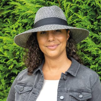 Roberta Fedora Hat - Charcoal RL854