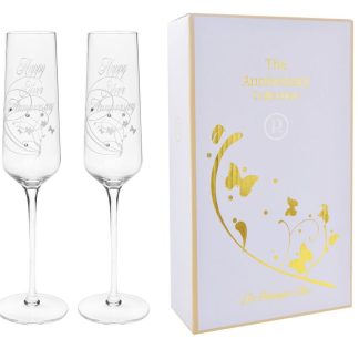 Silver Anniversary Flutes S/2