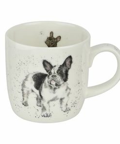 Royal Worcester Wrendale Designs - 0.31L/11Fl.oz French Bulldog Mug